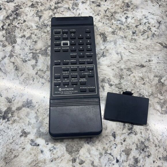 Hitachi VT-RM250A  Remote Control Cleaned UnTested. - Picture 1 of 6